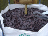 Plum Slate Gravel Chippings 40mm